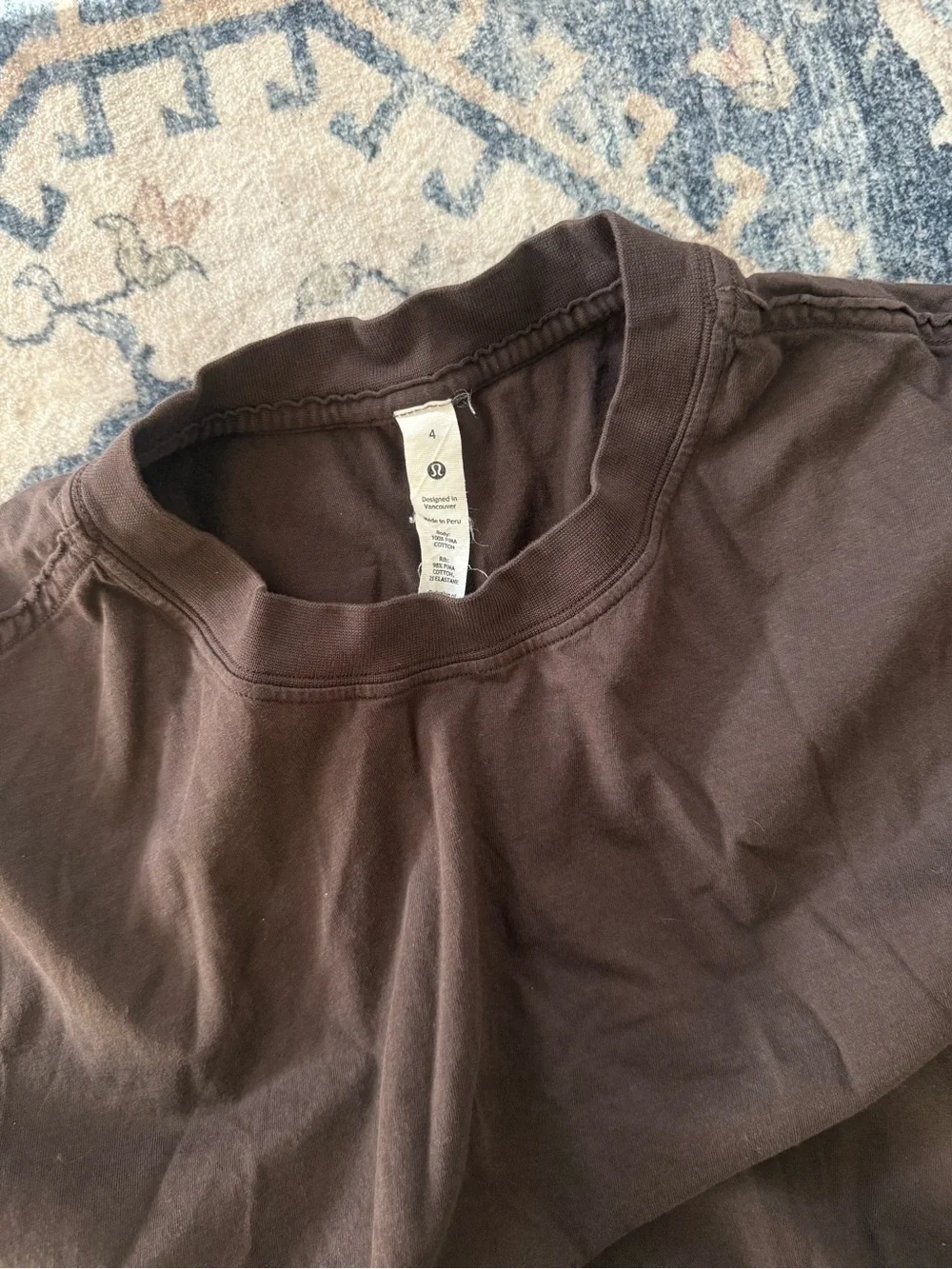 Lululemon All Yours Tee Cropped